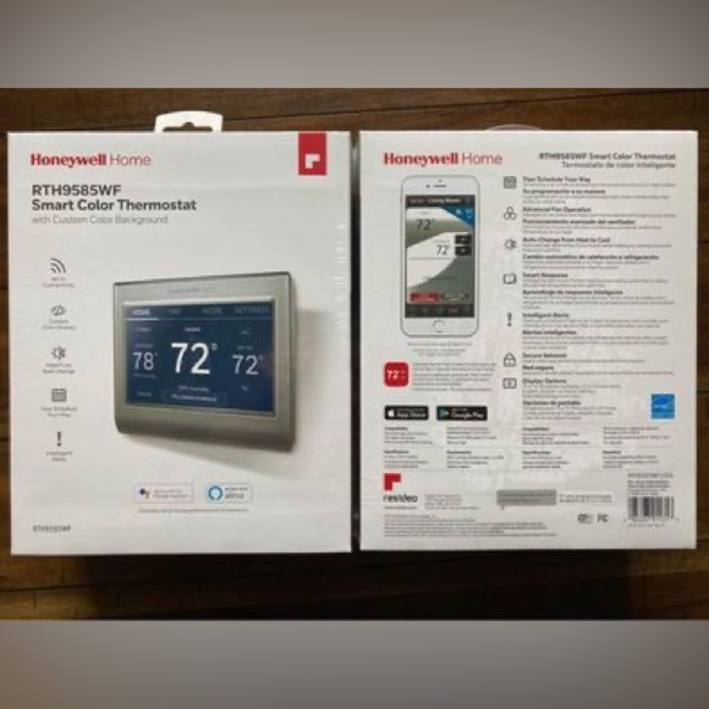 Honeywell Home Wi-Fi Smart Color Thermostat Touch Screen - unopened box new!